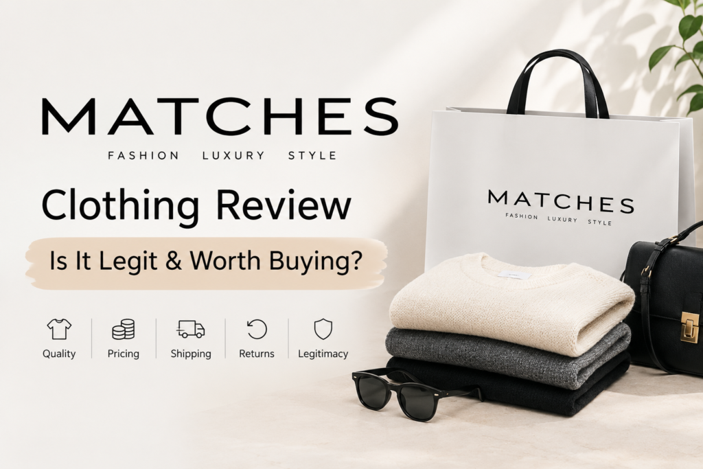 MATCHES Clothing review
