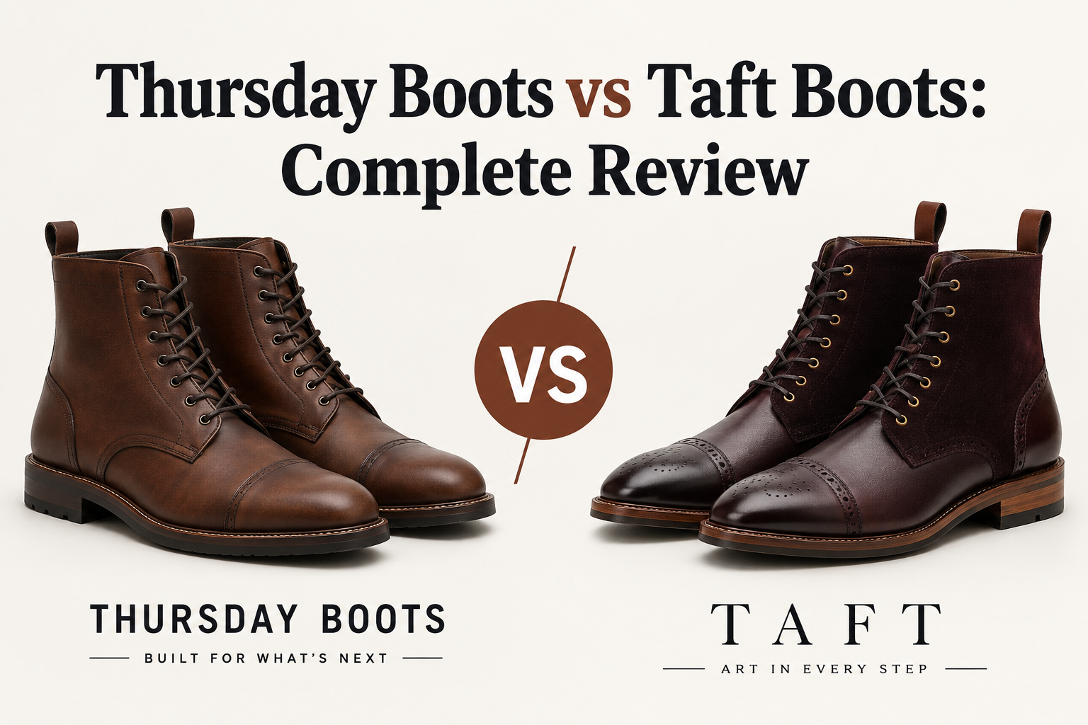 Thursday Boots vs Taft Boots