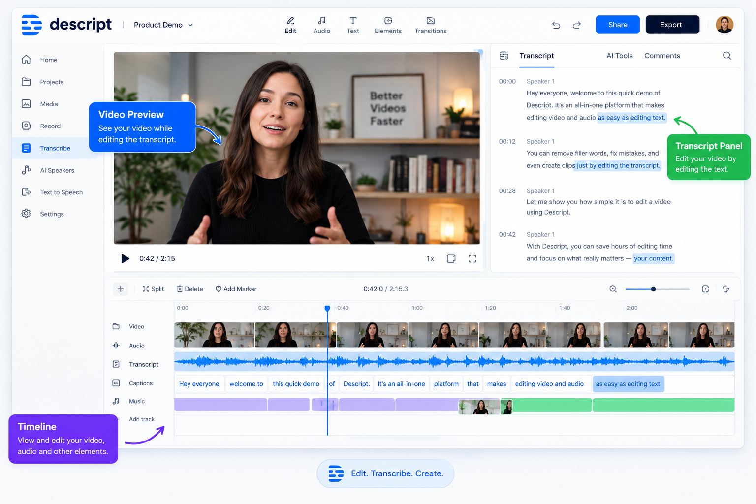 Descript Video Editing Review