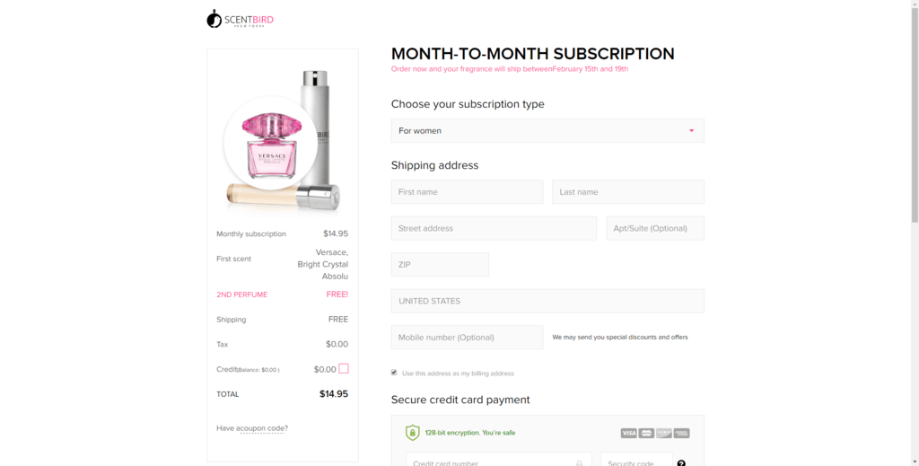 Scentbird Promotions and Discounts