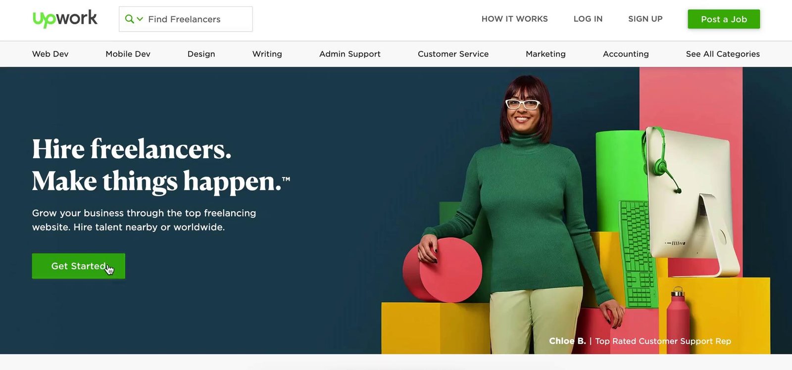 Upwork freelance marketplace overview