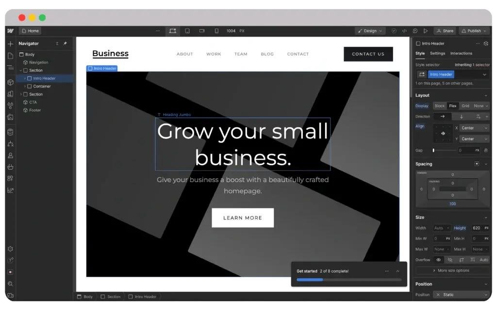 Webflow Review